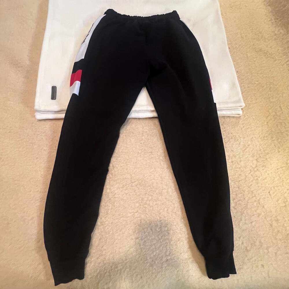 POLO RALPH LAUREN Black Dbl Knit Jogger Pant Kids Size XXL Like an Adult Small